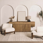 Astrakhan Blue & Wheat Table Lamp-2