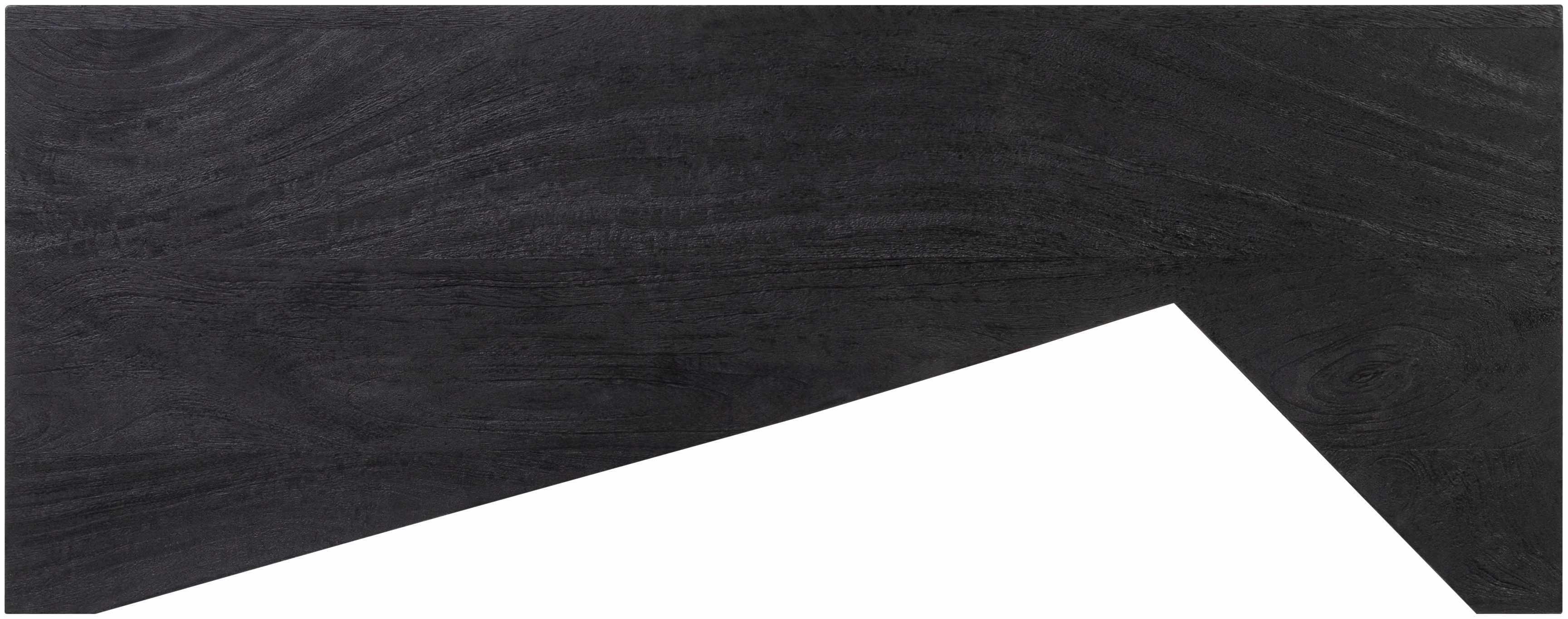 Abana Black Minimalist Coffee Table-3