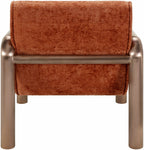 Brezolles Burnt Orange Accent Chair - Clearance-3