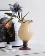 Elegant Purple Flower Vase-2