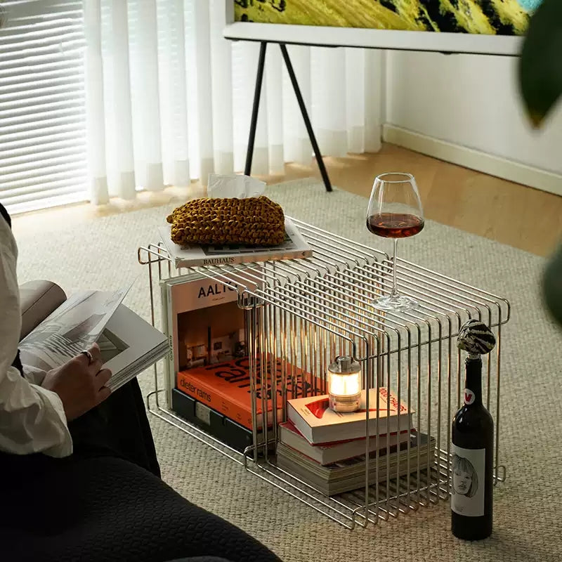 Nordic Style Metal Storage Shelf-4