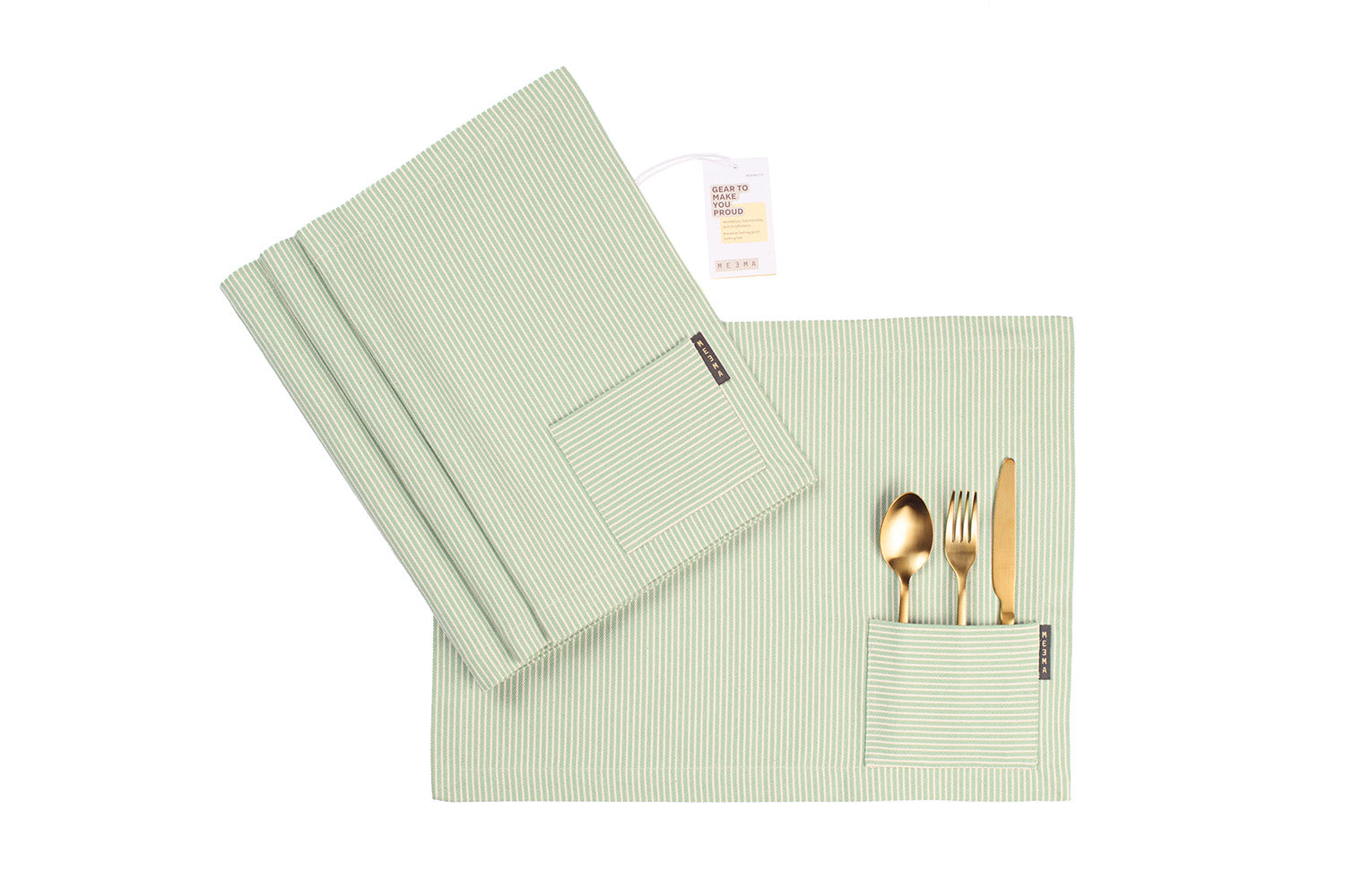 Cotton Cloth Placemats, Set of 4-13