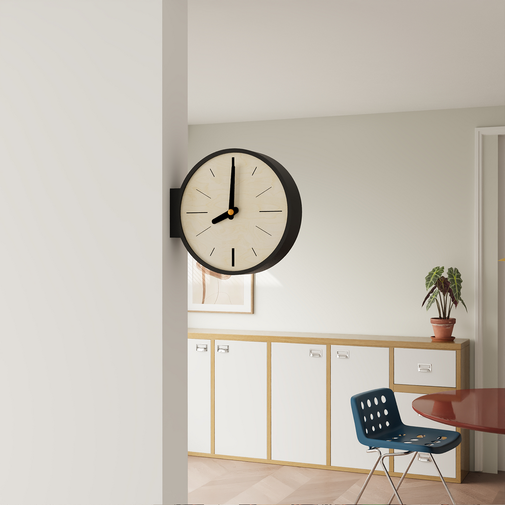 Classic Corner View Clock-5