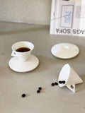 Ceramic Triangular Cup Set-0