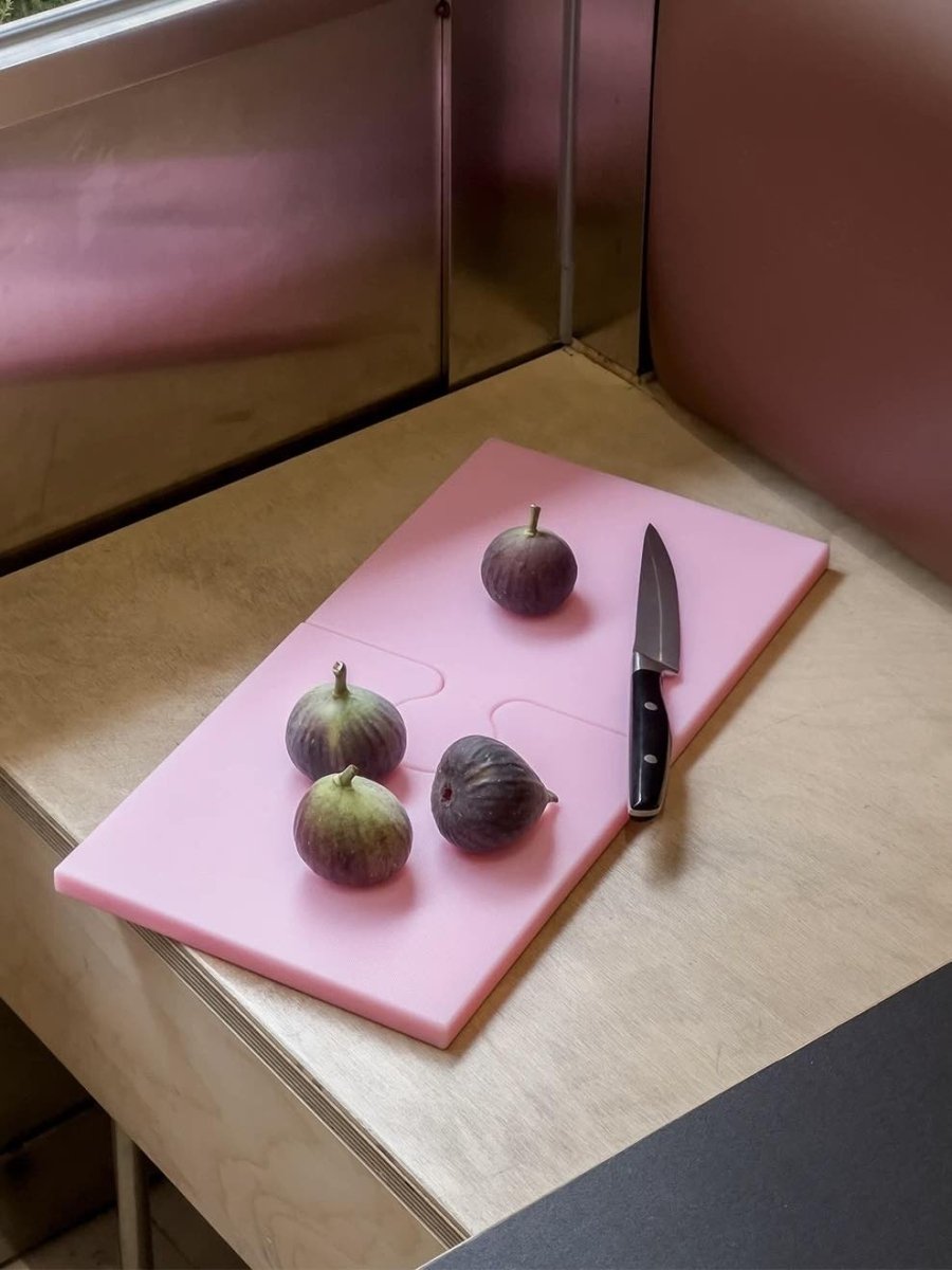 Dopamine Puzzle Cutting Board, Detachable Mould-Proof Serving Board-2