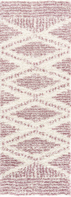 Trunding Plush Area Rug in Pink - Promo