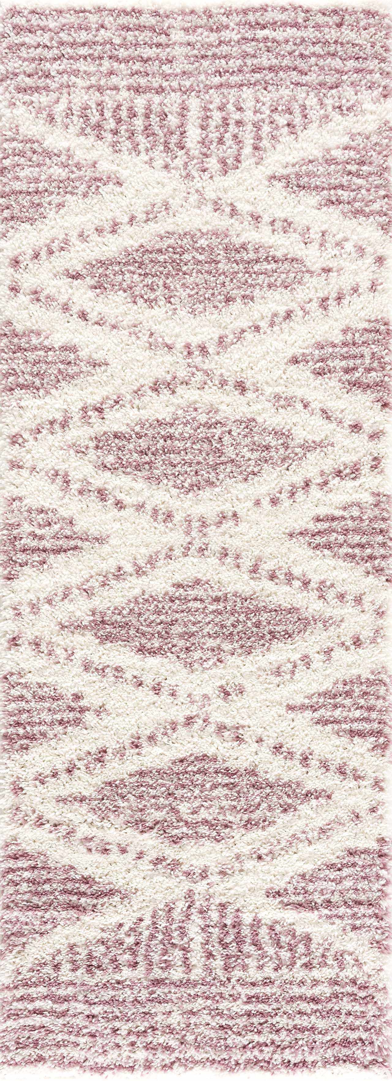 Trunding Plush Area Rug in Pink - Promo