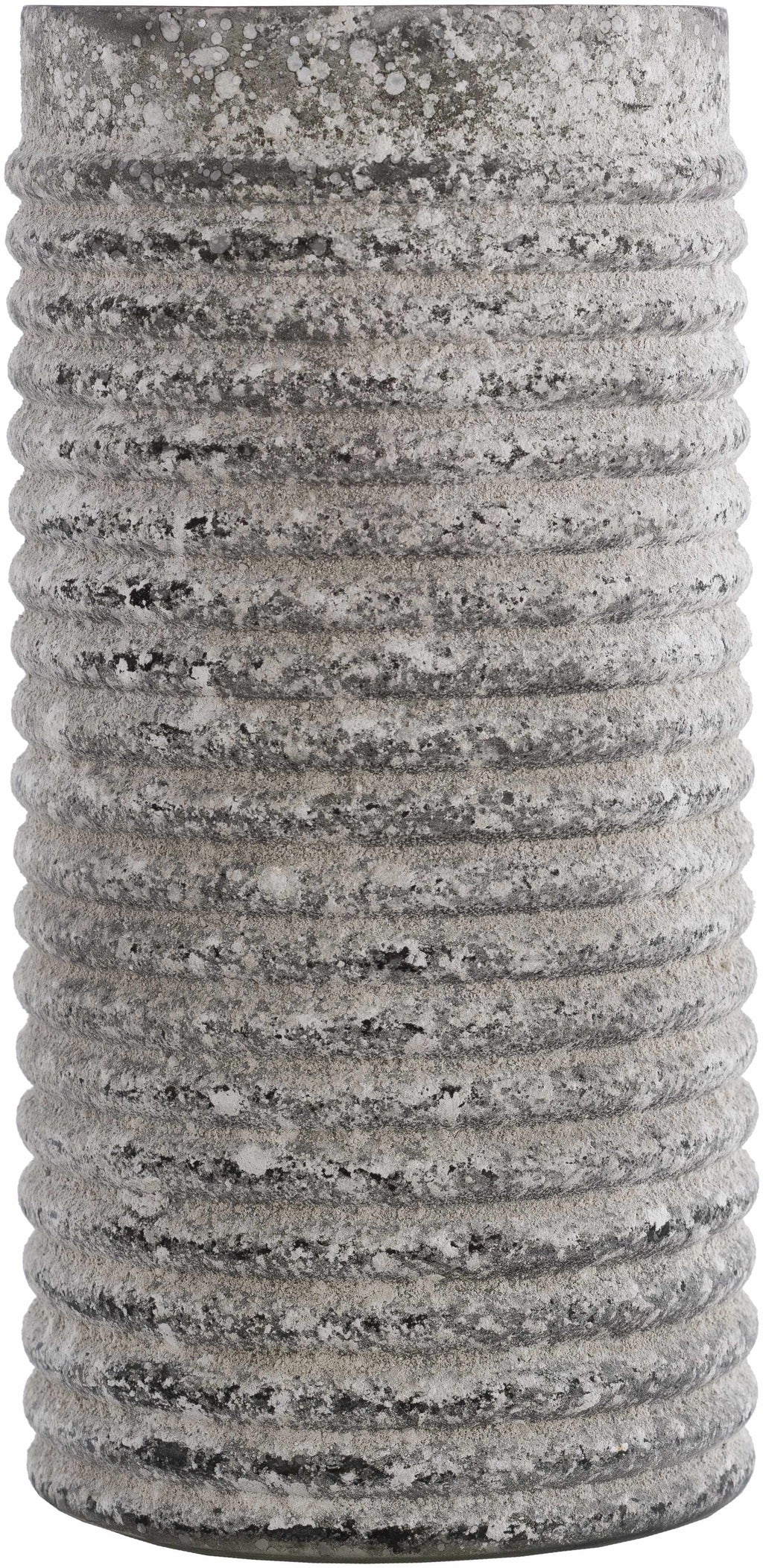 Polopina Gray Textured Cylindrical Decor-1