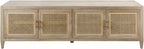 Ivangorod Natural Wood Rattan Console Table-0