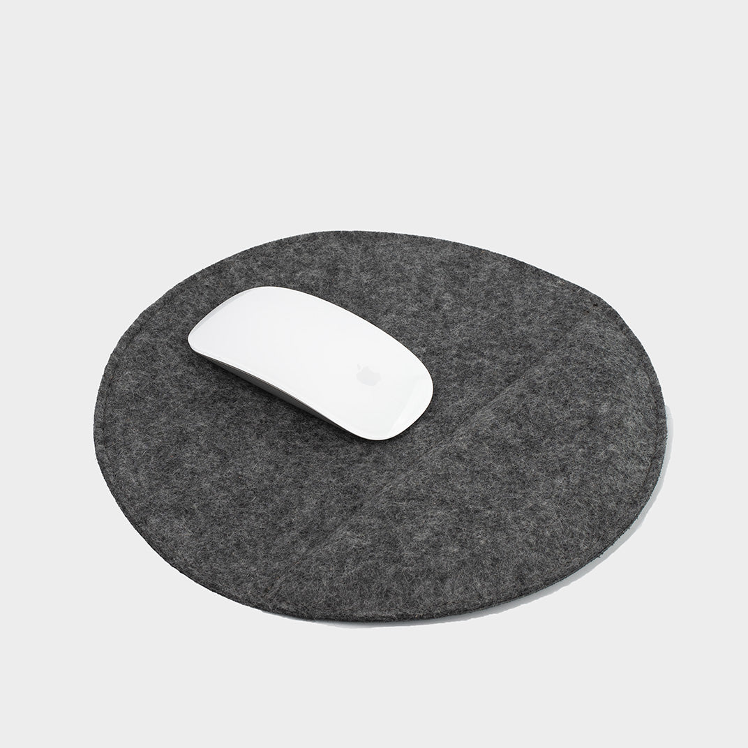Felt Mouse Pad with wrist support-1