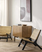 Ulhasnagar Black Accent Chair - Clearance-4