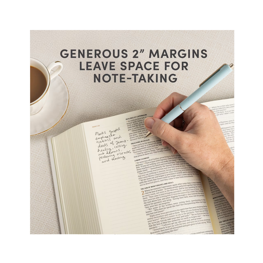 CSB Notetaking Bible, Hosanna Revival Edition, Lemons - Hardcover
