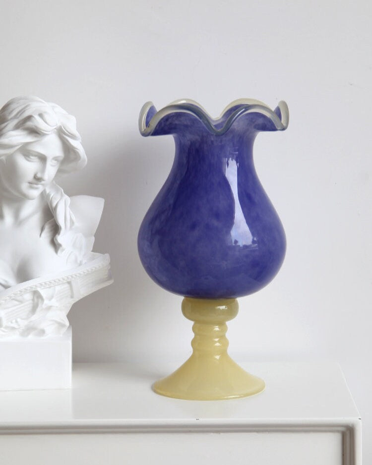 Elegant Purple Flower Vase-3