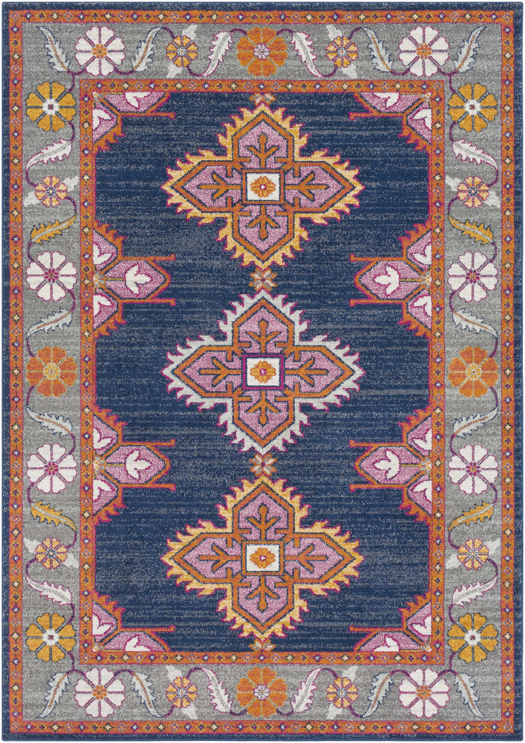 Kaitlyn Navy Area Rug-0