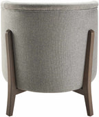 Karabulak Modern Gray Tub Accent Chair-2