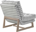 Kitanagoya Taupe Armless Accent Chair-4