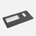 Felt Desk Mat with Padded wrist support-0