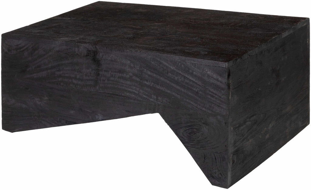Abana Black Minimalist Coffee Table-1