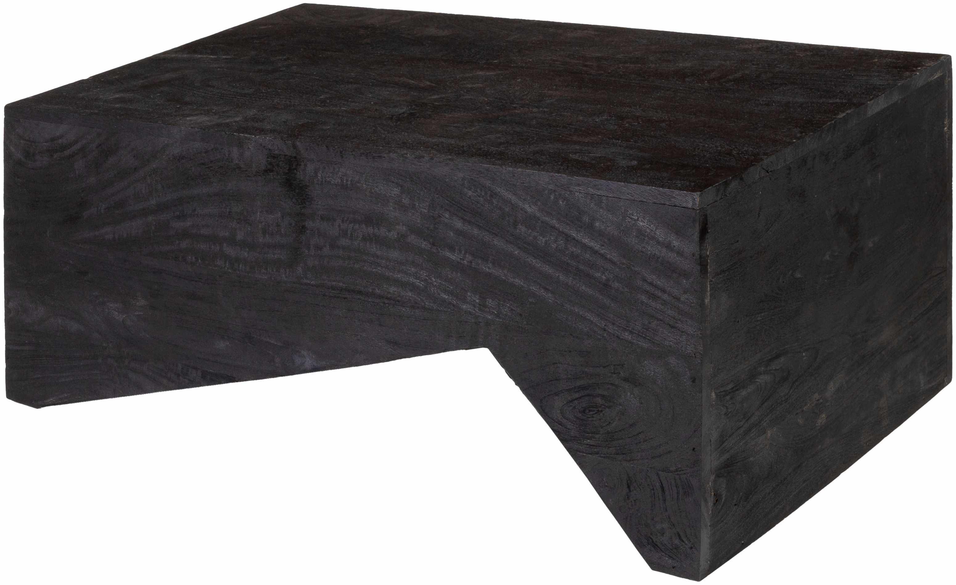 Abana Black Minimalist Coffee Table-1
