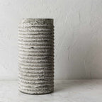 Polopina Gray Textured Cylindrical Decor-0