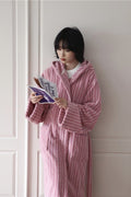Misty Stripe Robe