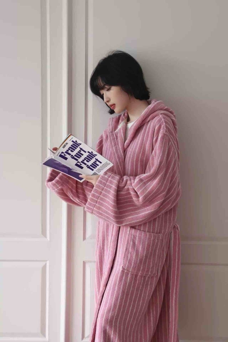 Misty Stripe Robe