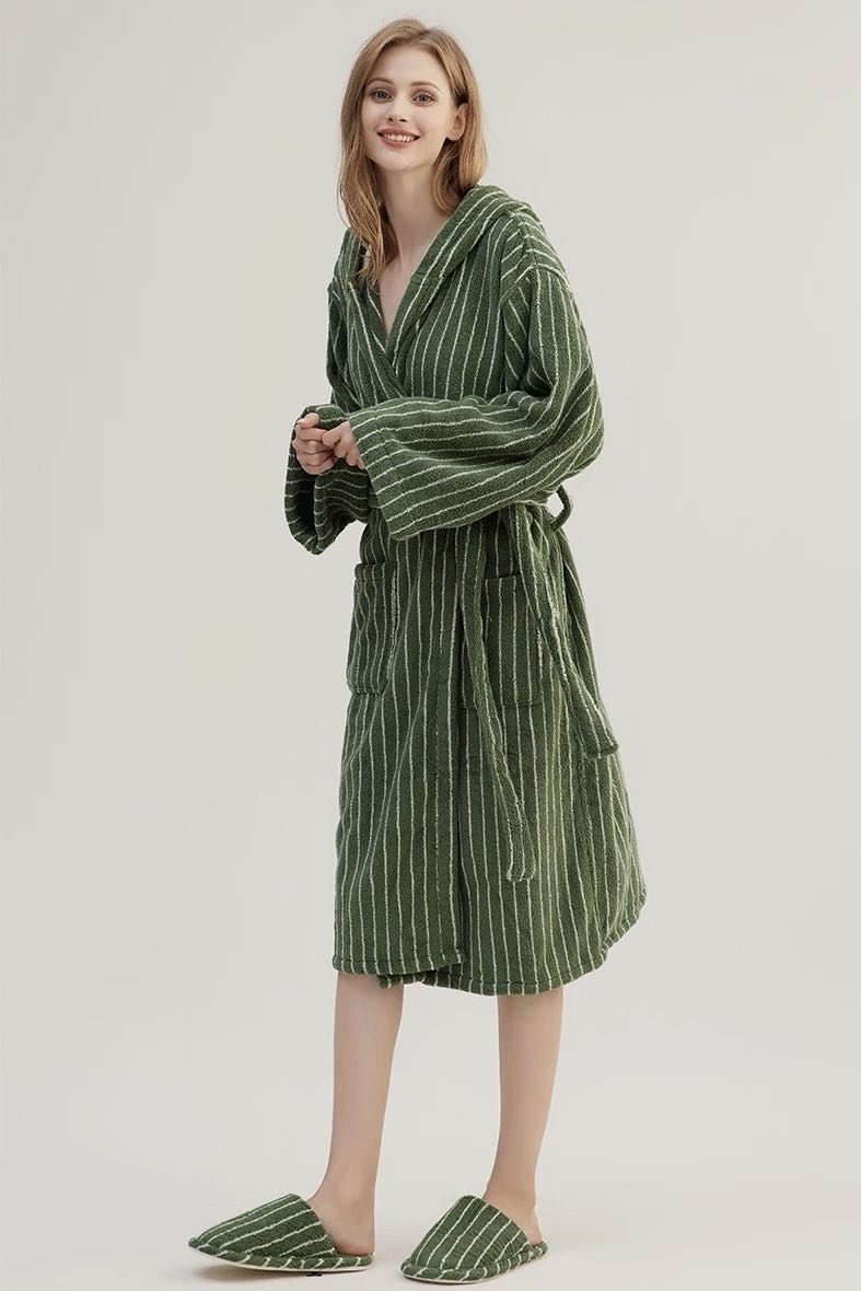 Misty Stripe Robe