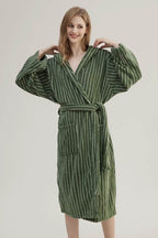 Misty Stripe Robe