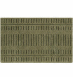 Washable Wool Rug - Green - Clearance-2