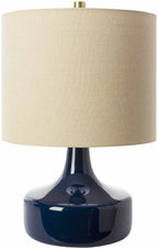 Astrakhan Blue & Wheat Table Lamp-1