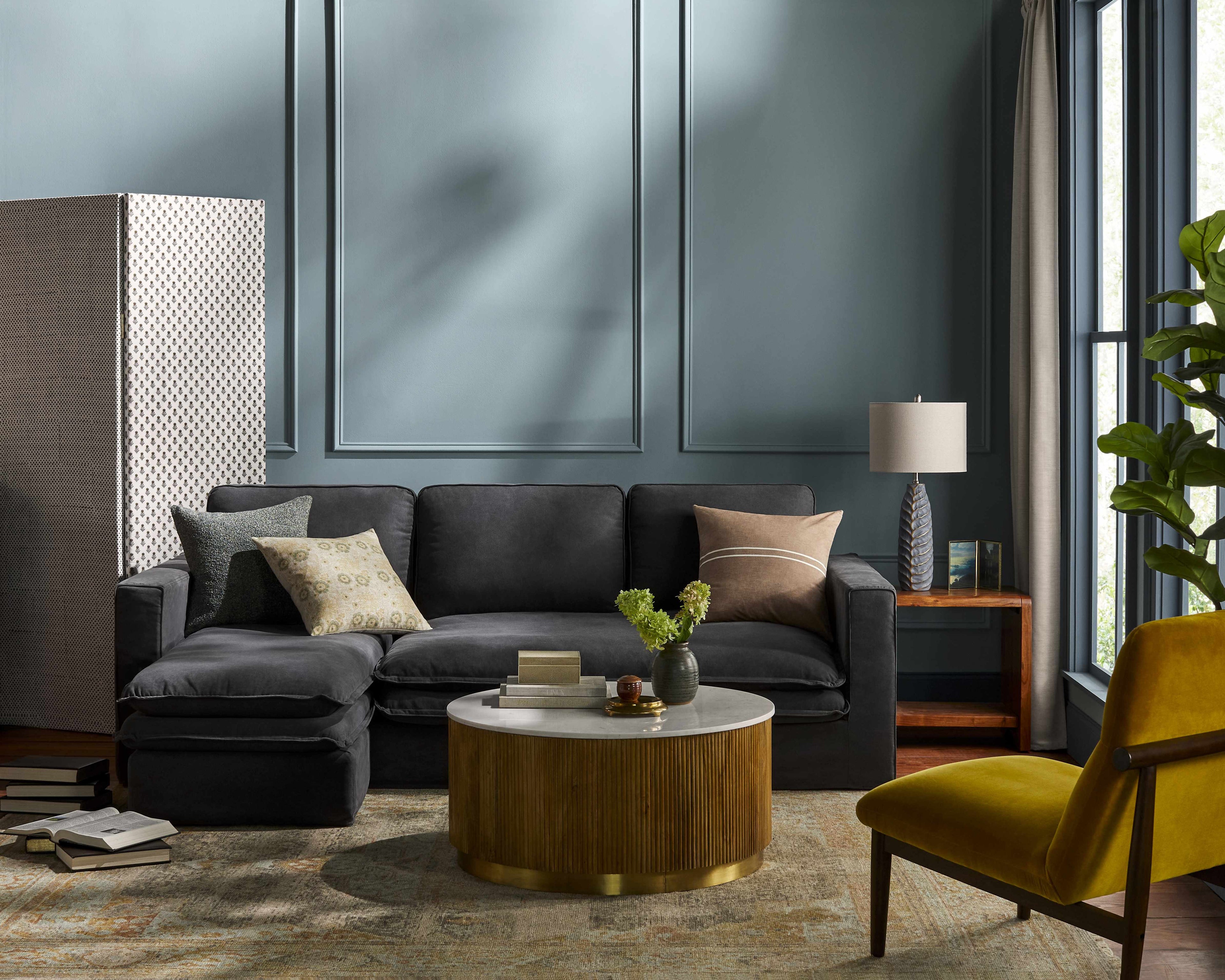 Sachsenkam Anthracite Sofa - Clearance-2