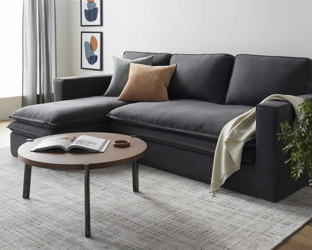 Sachsenkam Anthracite Sofa - Clearance-1
