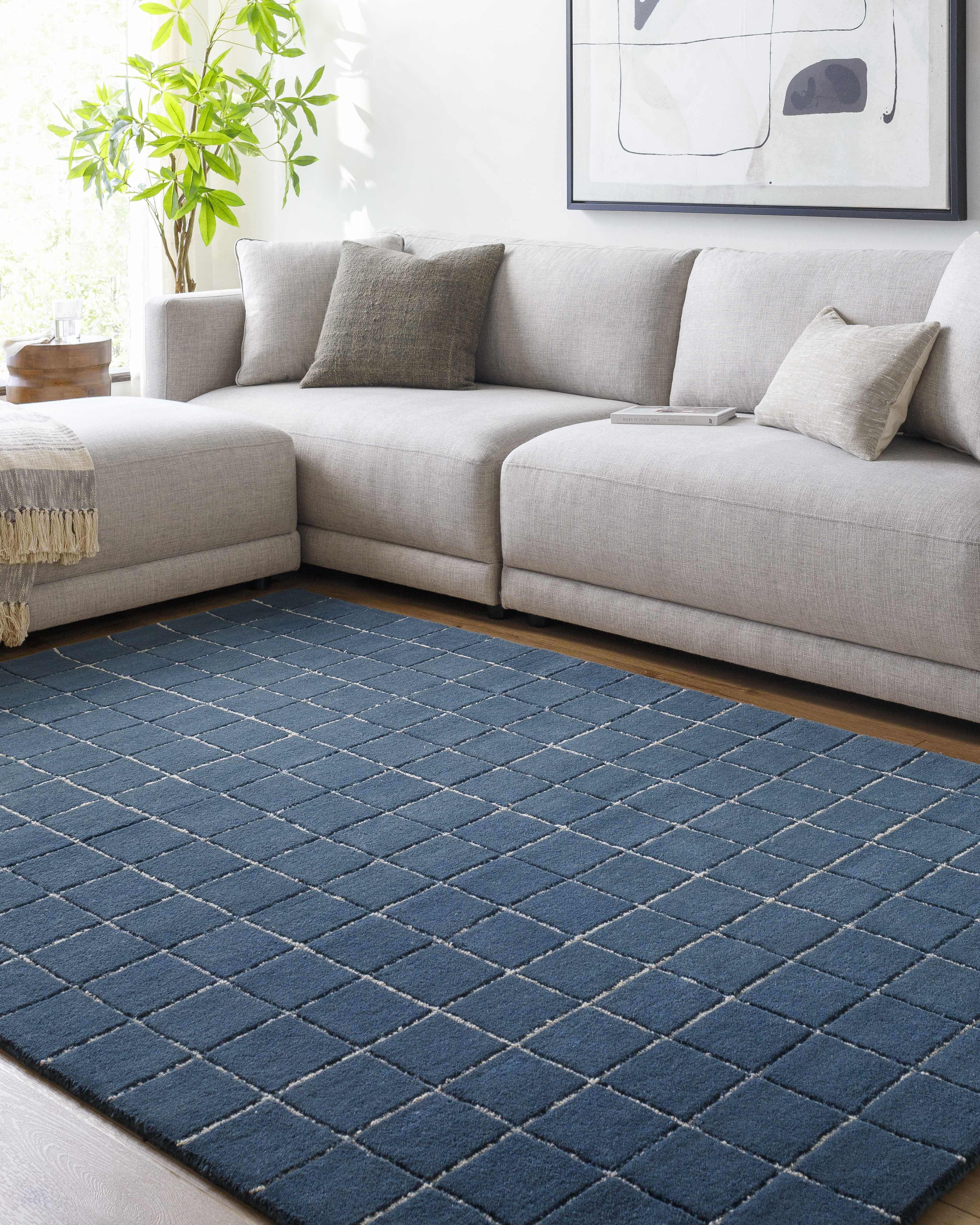 Toshi Blue Area Rug-1