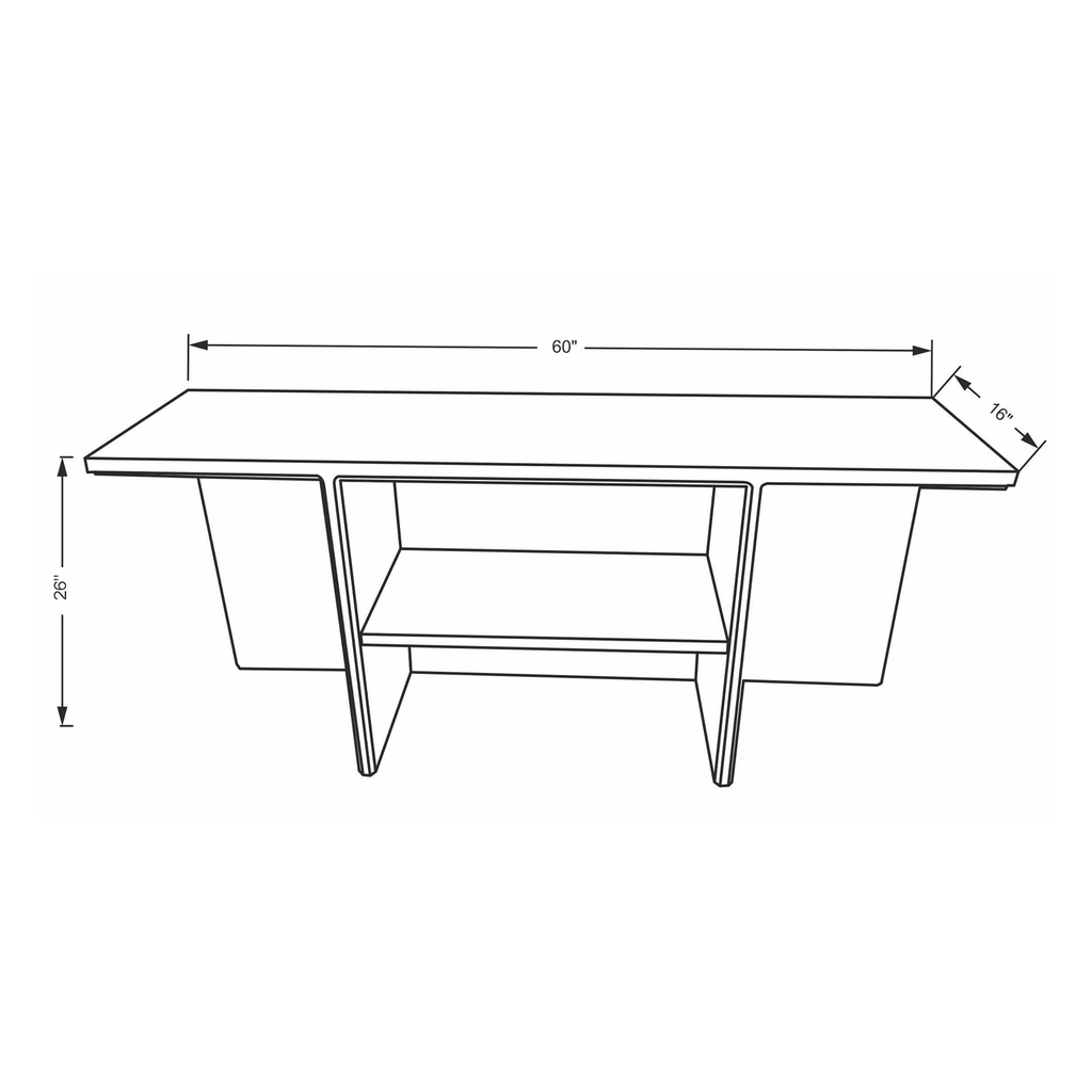 Capernaum Console Table - Oak
