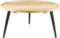 Casselman Wood Round Coffee Table-1