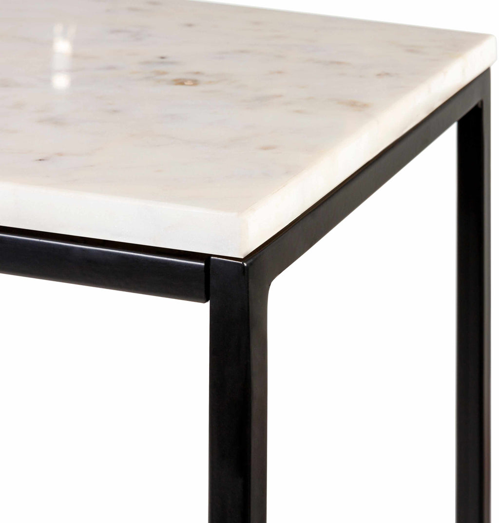 Zain Marble Top Console Table-2