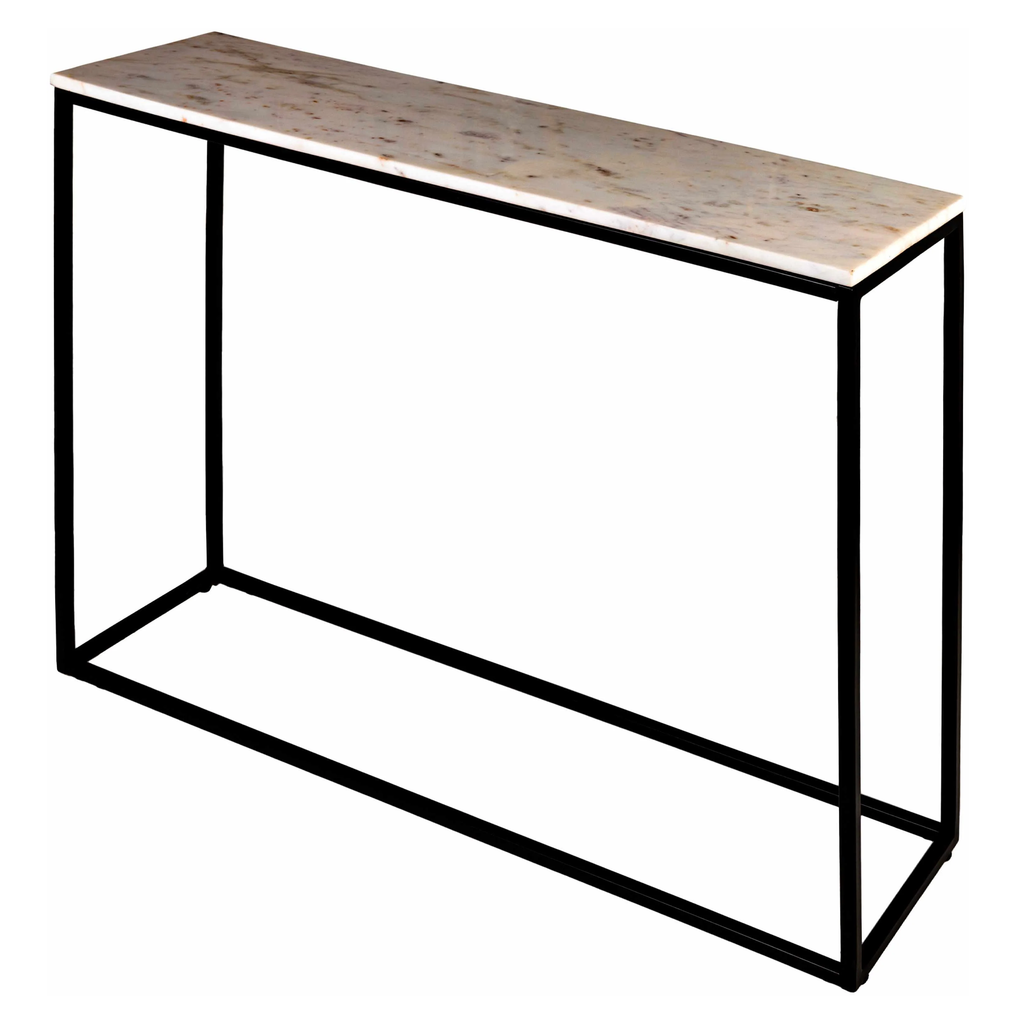 Zain Marble Top Console Table